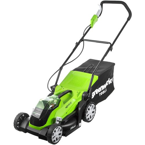 Аккумуляторная газонокосилка Greenworks 2501907ua G40LM35K2X