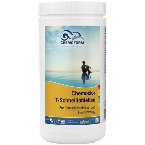 Быстрорастворимые таблетки Chemoform Кемохлор-Т 1кг 20гр фото