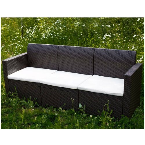 Диван трехместный Nebraska Sofa 3 венге фото