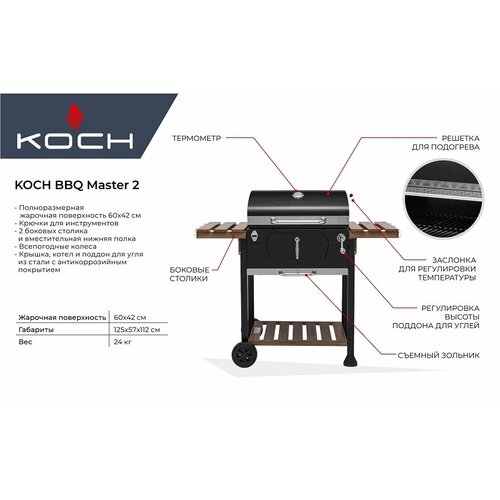 Гриль Koch BBQ Master 2 фото