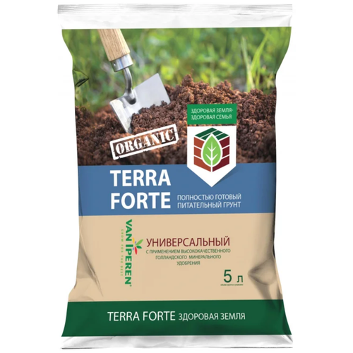 Грунт универсальный Здоровая земля Готовый грунт Terra Forte 5л фото