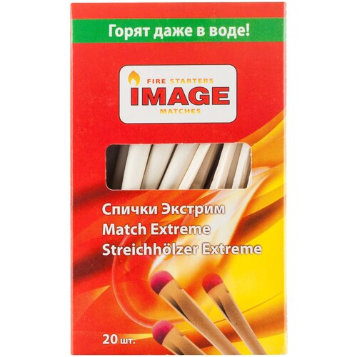 Image Спички «Экстрим» 9 см бежевый 20 шт. 1 шт. 60 г фото