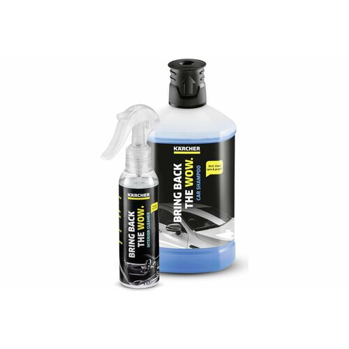 Комплект для чистки автомобиля Car Shampoo + Sample Karcher 6.296-169.0 фото