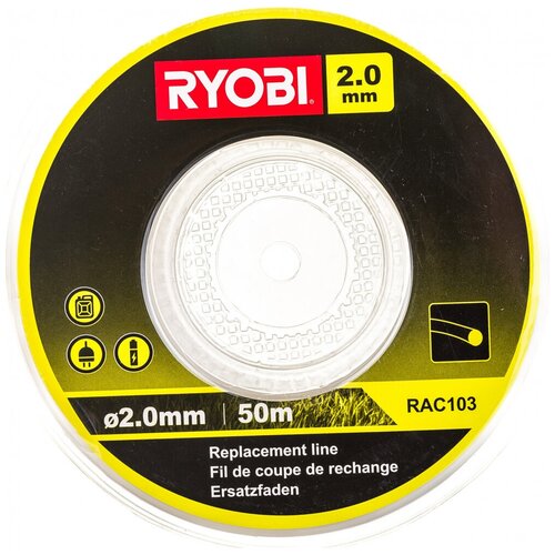 Леска 50 м для триммера Ryobi RAC103 фото