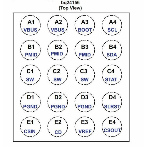 Микросхема BQ24156 фото