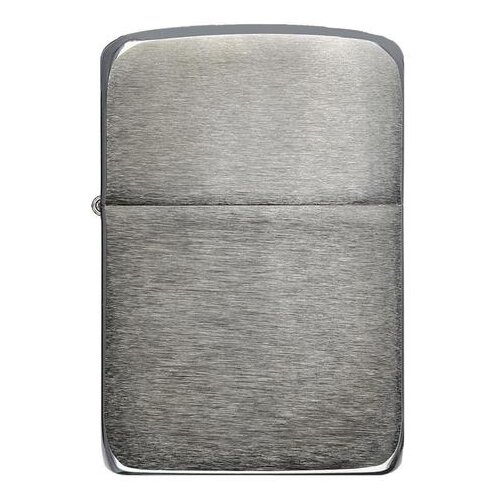 Оригинальная бензиновая зажигалка ZIPPO 1941 Replica™ 24096 с покрытием Black Ice фото