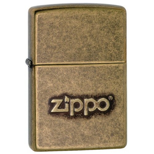 Оригинальная бензиновая зажигалка ZIPPO 28994 Antique Stamp с покрытием Anitque Brass™ - Античная Печать фото