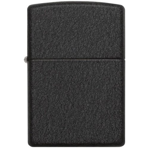 Оригинальная бензиновая зажигалка ZIPPO Classic 236 с покрытием Black Crackle фото