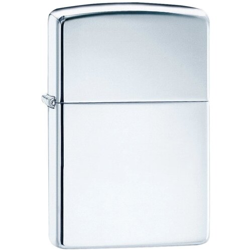 Оригинальная бензиновая зажигалка ZIPPO Classic 250 с покрытием High Polish Chrome фото