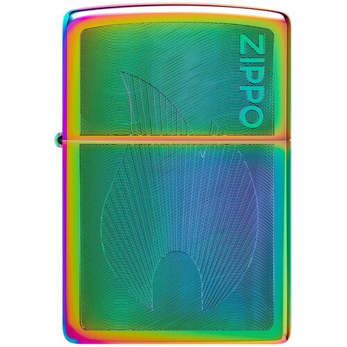 Оригинальная бензиновая зажигалка ZIPPO Classic 48618 с покрытием Multi Color - Объемное пламя ZIPPO фото