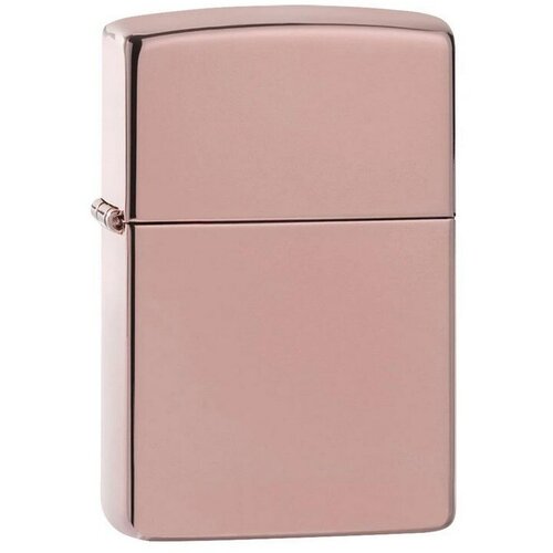 Оригинальная бензиновая зажигалка ZIPPO Classic 49190 с покрытием High Polish Rose Gold фото