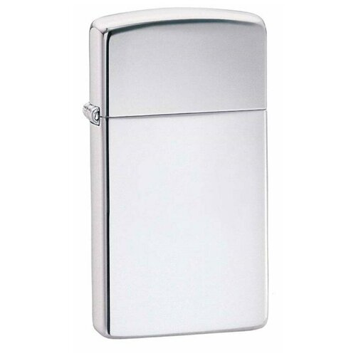 Оригинальная бензиновая зажигалка ZIPPO Slim® 1610 с покрытием High Polish Chrome фото