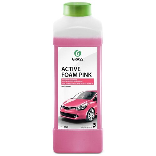 Пена Активная пена «Active Foam Pink» Цветная пена кан. 1л GraSS GRASS 113120 фото