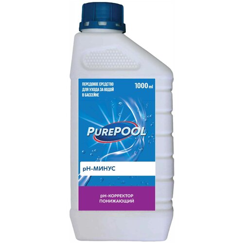 PH минус корректор для бассейнов понижающий Cemmix Pure Pool 1 л фото