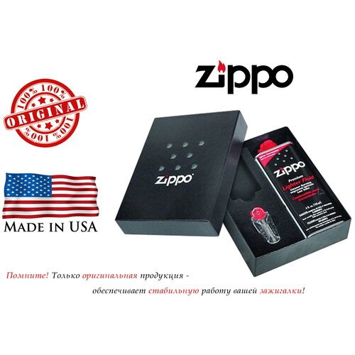 Подарочная коробка Zippo 50R (кремни + топливо