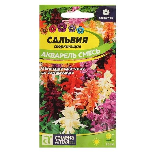 Семена Алтая Семена цветов Сальвия "Акварель"