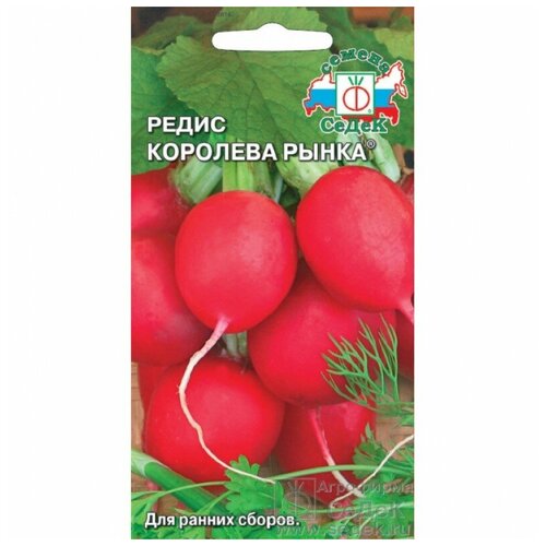 Семена Редис 'Королева Рынка' 2г фото