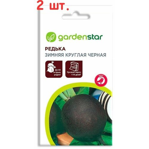 Семена Редька Зимняя черная круглая