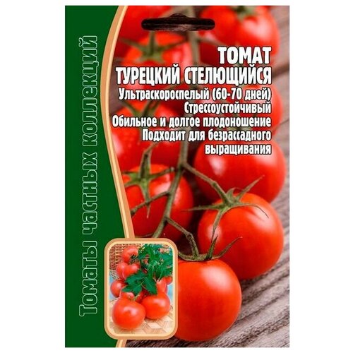 Семена Томата ультраскороспелого стрессоустойчивого "Турецкий стелющийся" (10 семян) фото