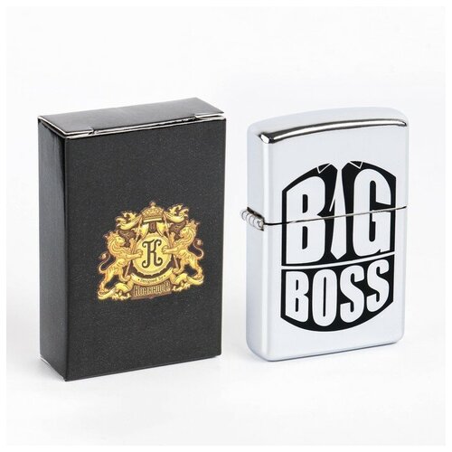 Зажигалка бензиновая "BIG BOSS" фото