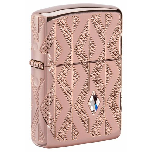 Зажигалка ZIPPO Armor® Geometric с покрытием Rose Gold