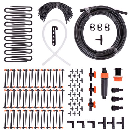 Жук Набор капельного полива от емкости с регулируемыми капельницами