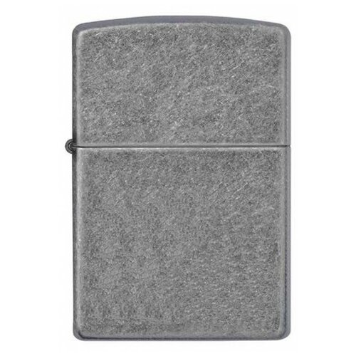 Zippo Classic зажигалка бензиновая Standard Antique Silver Plate 1 шт. 60 мл 56.7 г фото