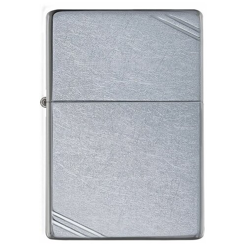 Zippo Vintage зажигалка бензиновая Slashes Street Chrome 1 шт. 125 мл 55 г фото