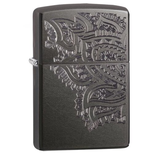 Zippo Зажигалка Iced Paisley 29431 серебристый 56 г фото