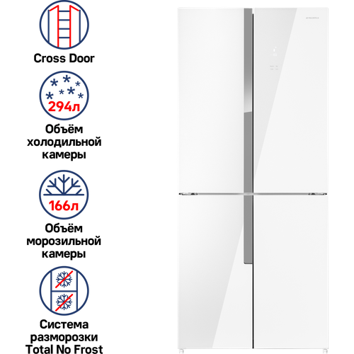 Холодильник MAUNFELD MFF182NFWE