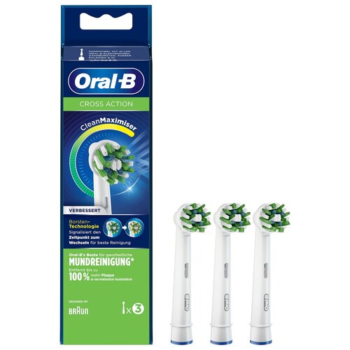 Насадки Braun Oral-B Cross Action (3 шт) фото