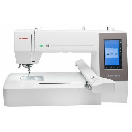 Вышивальная машина Janome Memory Craft 550E белый фото